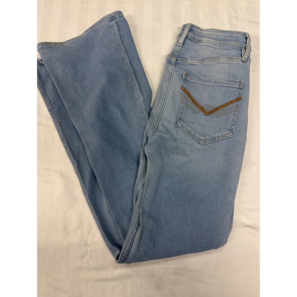 Idyllwind Miranda Lambert Light Wash High Rise Flare Jeans Size 8/32 Western